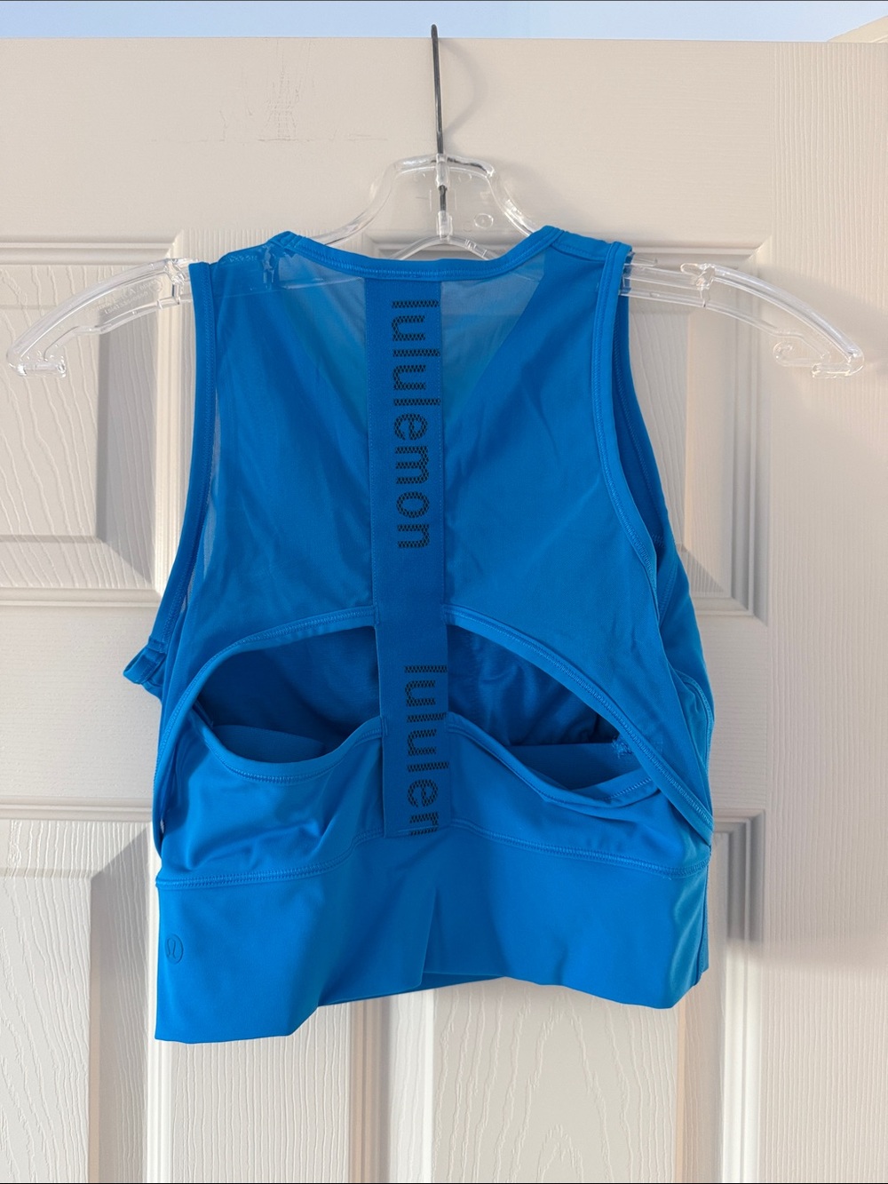lululemon Blue Racerback Crop Tank - Picture 2 of 6